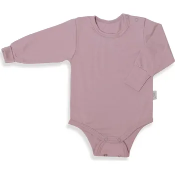 Kojenecký body ESITO | Rostoucí bodyčko pro miminka modal Pink boreal - růžová / 62 - 68