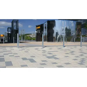 Venkovní dlažba CSB-QUADRO 8cm červená standard neskladba /9,6m2