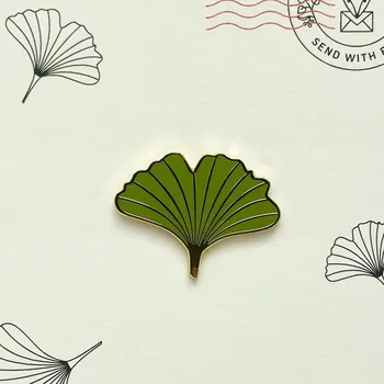 Odznáček Ginkgo zelené