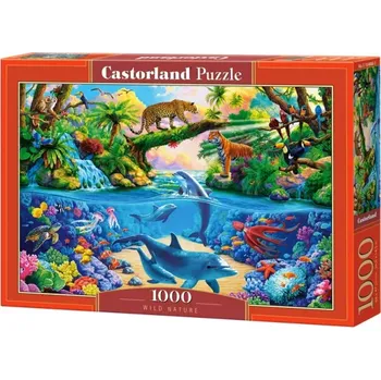 Puzzle CASTORLAND Divoká příroda 1000 dílků