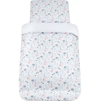 Povlečení ESITO | Luxusní dětské povlečení Verona - bílá / 100 x 135, 60 x 40 cm