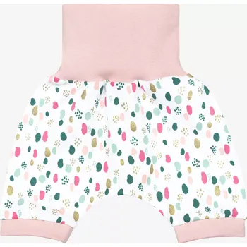 Chlapecké kraťasy ESITO | Dětské kraťasy Třpytka vel. 56 - 86 - bílá / 56