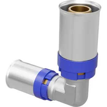 Vodovodní potrubí Mexen PEX-P redukční koleno lisovací, zaprasovávané PEX 32 x 20 - W97125-3220-00 PEX Tvarovky lisované