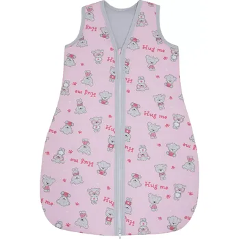 Zavinovačka ESITO | Spací pytel Teddy bears růžový - růžová / 86 - 92