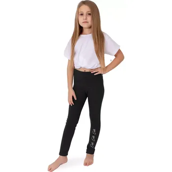 Chlapecké kraťasy ESITO | Dětské zateplené legíny Warmkeeper Black - černá / 116