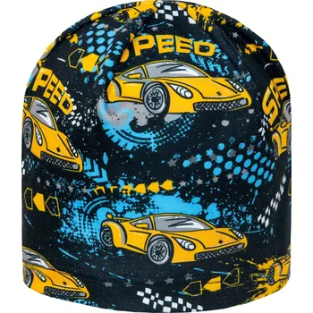 Kojenecká čepice ESITO | Jarní čepice Závoďáci - černá / 40