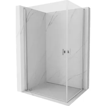 Mexen Mist-B Duo sprchový kout otevírací 90 x 85 cm, transparentní, chrom - 8A2-090-085-01-00 Sprchové kouty