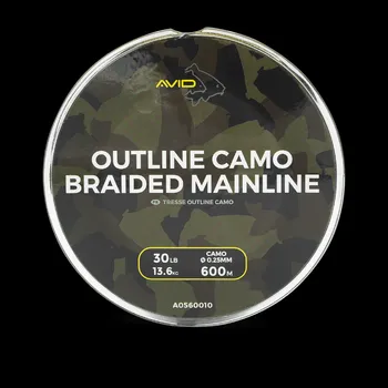 Avid Outline Camo Braided Mainline 30Lb 600M