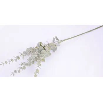 umělá květina HW LOGISTIC Umělá VĚTVIČKA EUKALYPTUS 75 cm šedý