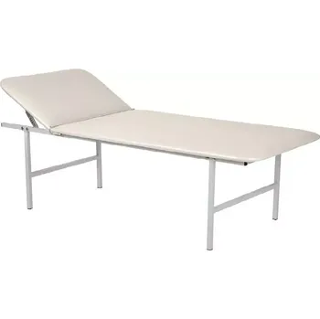 Zahradní lehátko MEDISTAR 750 lehátko, š.750mm, polohovatelná opěrka hlavy, koženka bílá