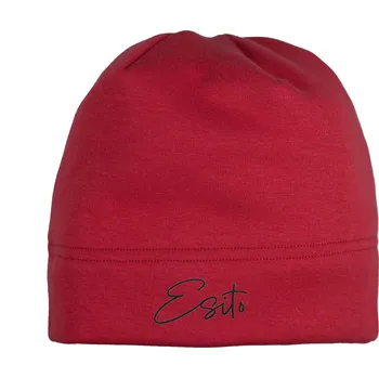 Kojenecká čepice ESITO | Zimní čepice Warmkeeper Cerise red - červená / 54