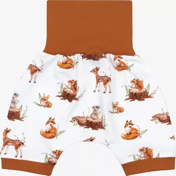 ESITO | Dětské kraťasy Veverka vel. 56 - 86 - bílá / 56