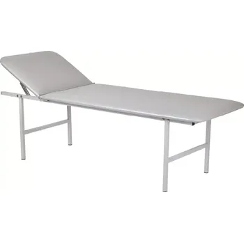 Zahradní lehátko MEDISTAR lehátko, polohovatelná opěrka hlavy, koženka šedá