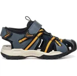 Chlapecké sandály Geox J BOREALIS BOY 24-27 EU 25 Tmavě modrá, Oranžová, Bílá