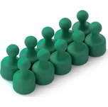 Spoko Magnetické figurky M4, 12 × 20 mm, zelené, 2 ks