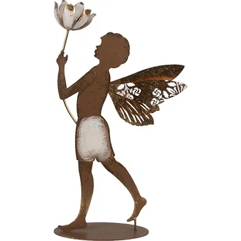 Bytová dekorace Clayre & Eef - Dekorativní figurka anděla 6Y5959