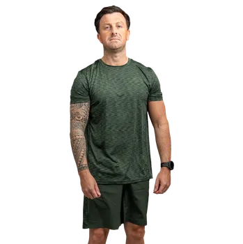 Rybářské oblečení RidgeMonkey Tričko APEarel CoolTech Camo Edition T-Shirt - L