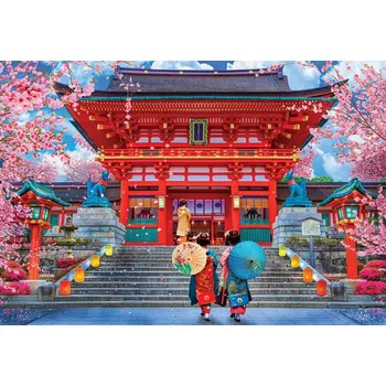 Puzzle Puzzle Jarní Sakura 1000 dílků EUROGRAPHICS