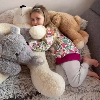 Dívčí pyžamo ESITO | Dívčí pyžamo Džungle vel. 116 - 128 - fialová / 128