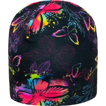 Kojenecká čepice ESITO | Jarní čepice Motýl - černá / 44