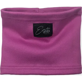 Kojenecká čepice ESITO | Nákrčník žebro mimi exclusive Violet - fialová / 36