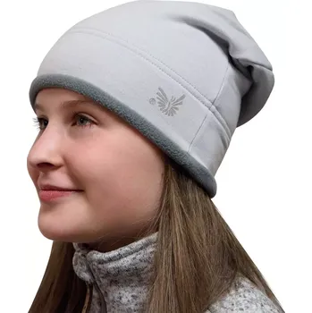 Čepice ESITO | Zimní čepice spadená Šedá - šedá / 46