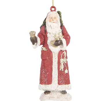 Vánoce Clayre & Eef - Dekorativní figurka Santa Clause 6PR5533