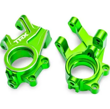 RC model Traxxas těhlice hliníková zelená (pár) - expresní doprava