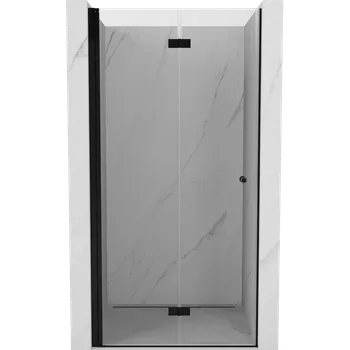 Sprchové dveře Mexen Mist-F skládací sprchové dveře levé 120 cm, transparentní, černé - 8A6-120-000-70-00-L Sprchové dveře