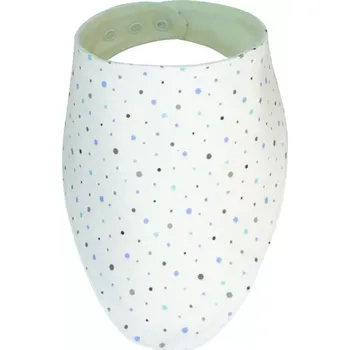 Bryndák ESITO | Slintáček bavlna jemný puntík - puntík jemný modrý / UNI