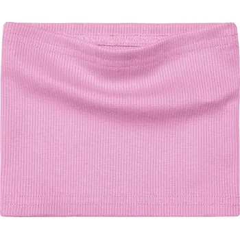 Kojenecká čepice ESITO | Nákrčník žebro Color Pink - růžová / 36