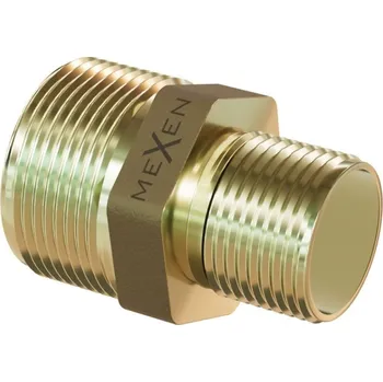 Fitinka Mexen BRASS redukční mosazná vsuvka 1 GZ x 1/2 GZ - W97405-1012 BRASS Mosazné tvarovky
