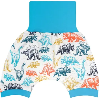 ESITO | Dětské kraťasy Dinouši vel. 56 - 86 - tyrkysová / 74