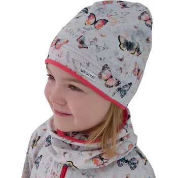 Čepice ESITO | Dětská čepice Motýlek - duhová / 36