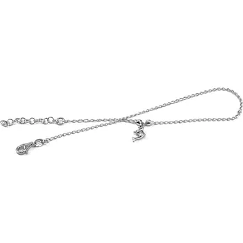 Řetízek Stříbrný řetízek na nohu delfín - 925/1000