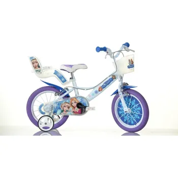 Dětské kolo F.LLI SCHIANO Dětské kolo SCH SNOW QUEEN 14" BÍLÁ|FIALOVÁ 2025