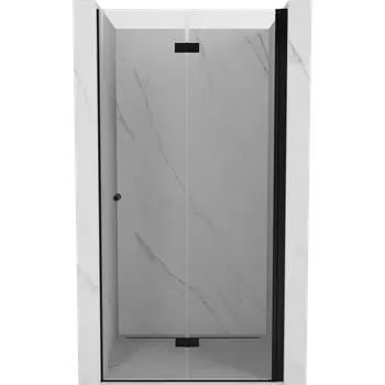 Mexen Mist-F sprchové dveře skládací pravé 90 cm, transparentní, černé - 8A6-090-000-70-00-P Sprchové dveře
