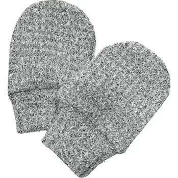 Rukavice ESITO | Kojenecké rukavice svetrové Cool grey - šedá / 56