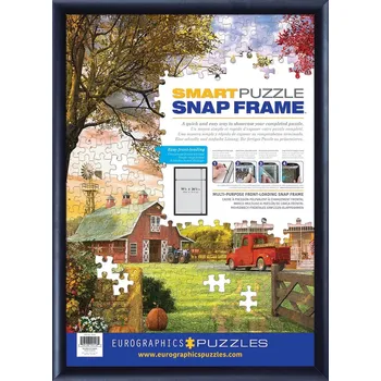 Puzzle EUROGRAPHICS Smart puzzle Černý hliníkový klaprám 48,89x67,63cm
