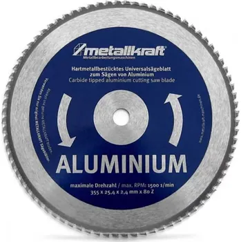 Pilový kotouč Metallkraft 3853502 255 x 25,4 mm 90 zubů