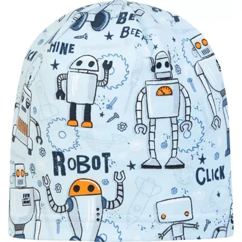 Čepice ESITO | Jarní čepice Robot - modrá / 46