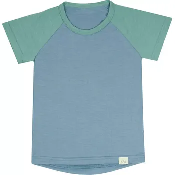 Chlapecké tričko ESITO | Dětské tričko modal s krátkým rukávem Blue jase - modrá / 116