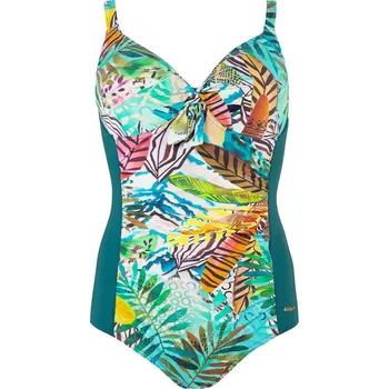 Dámské plavky Dámské Zelené Plavky Self Aruba S Kosticemi, zelená 48C-4XL i384_70074245