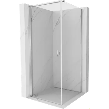 Mexen Mist-B sprchová kabina výklopná 85 x 85 cm, transparentní, chrom - 8A2T-085-085-01-00 Sprchové kouty