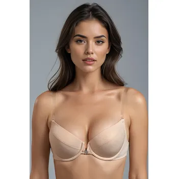 Podprsenka Podprsenka Vivisence 1086 - Push - up Barva: Béžová, Velikost: 65F