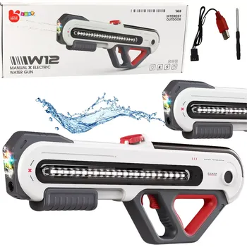Dětská zbraň LEAN Toys W12 24279 elektrická vodní pistole bílá