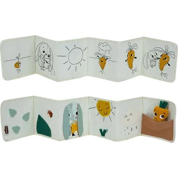 plyšák TINY LOVE knížka pro nejmenší Garden of Adventures