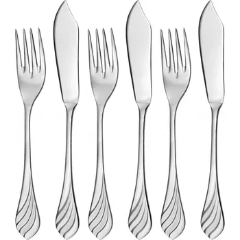 Příbor Jídelní příbor MELODIE 6-dílná rybí sada | TONER, 6037S028