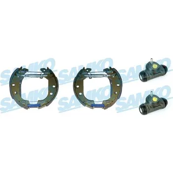 Brzdová čelist Sada brzdových čelistí SAMKO KEG488