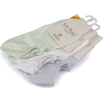 Dámské ponožky Dámské bambusové ponožky do tenisek Emi Ross, barva 2 (vel. 39-42) mix náhodných barev